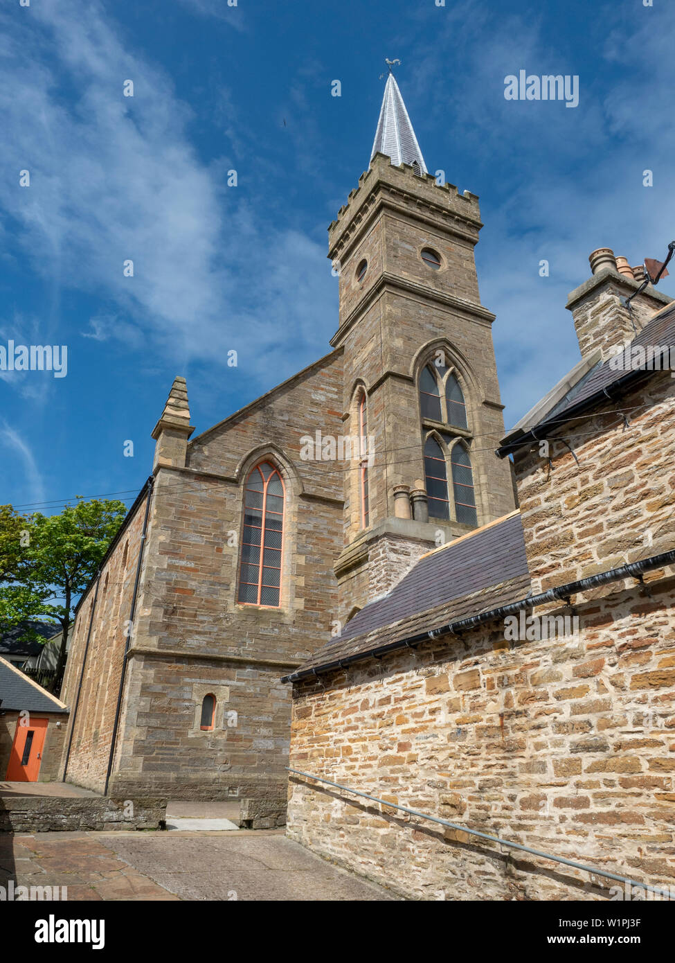 Hôtel de ville (une ancienne église) à Stromness, Orkney Islands, Scotland Banque D'Images