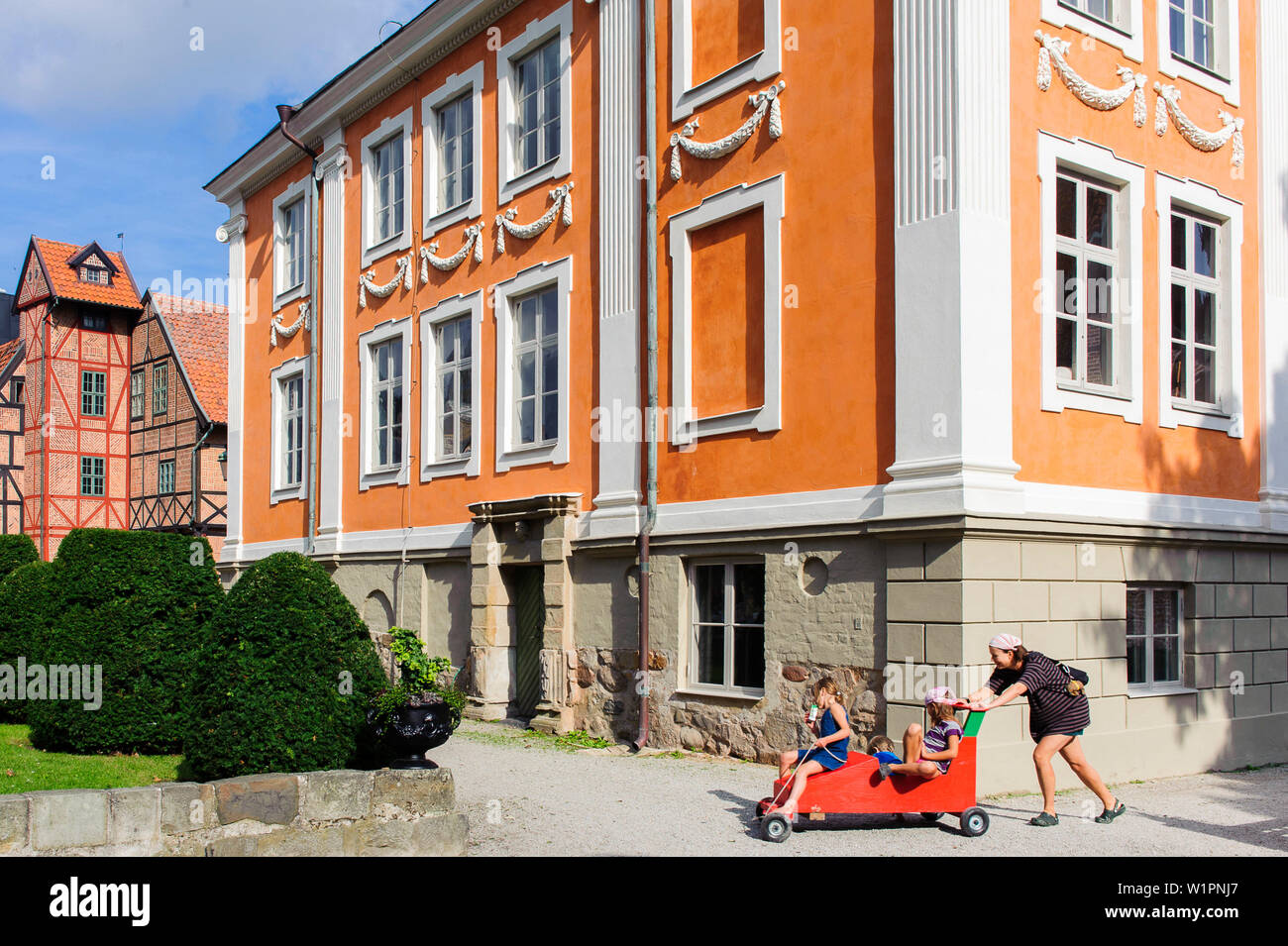 Freilichtmuseum Cultures dans Lund. D'azur, le sud de la Suède, Suède Banque D'Images