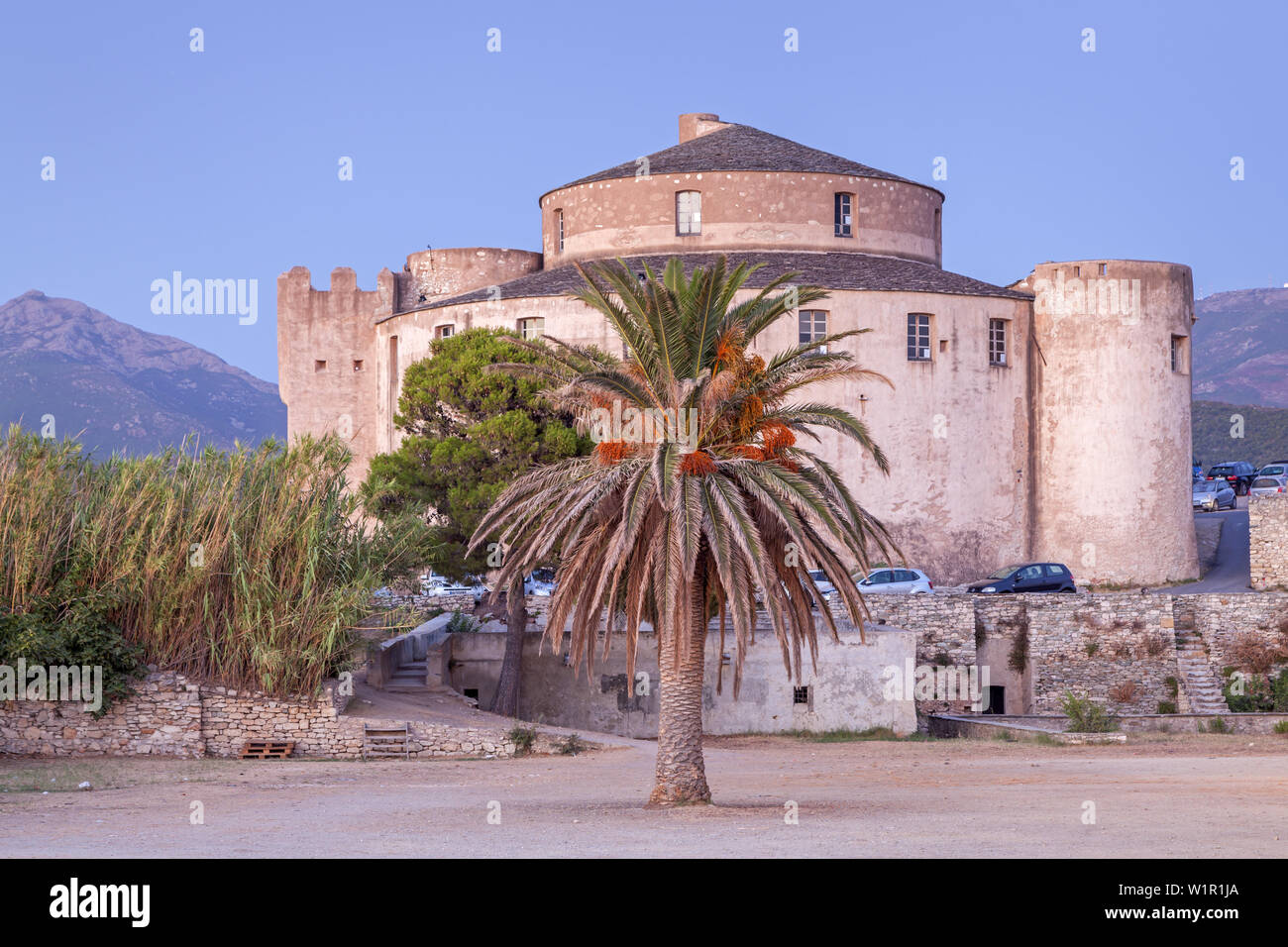 Citadelle de Saint-Florent, en Corse, le sud de la France, France, Europe du Sud Banque D'Images