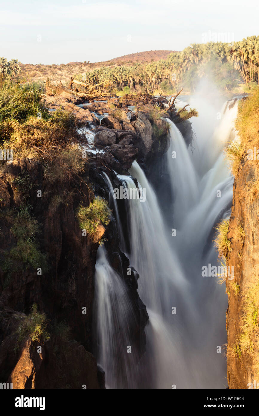 Epupa Falls, Kunene, Kunene River, Namibie, Afrique Banque D'Images