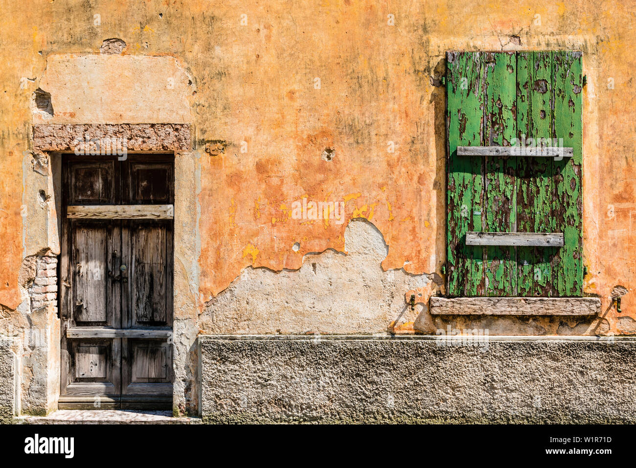 Charme morbide, Campione del Garda, Lac de Garde, Lombardie, Italie Banque D'Images