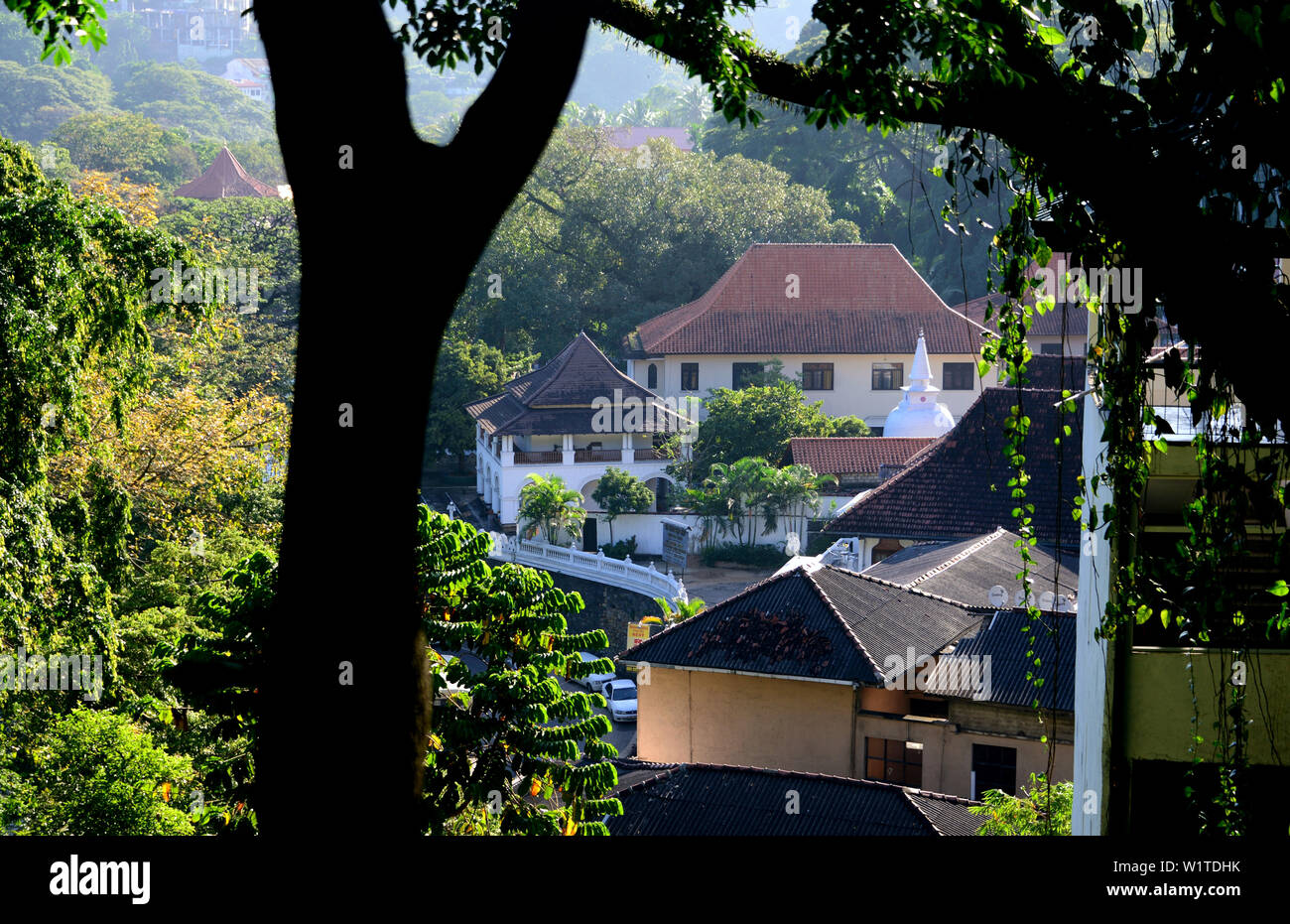 Plus de Kandy dans les montagnes, au Sri Lanka Banque D'Images