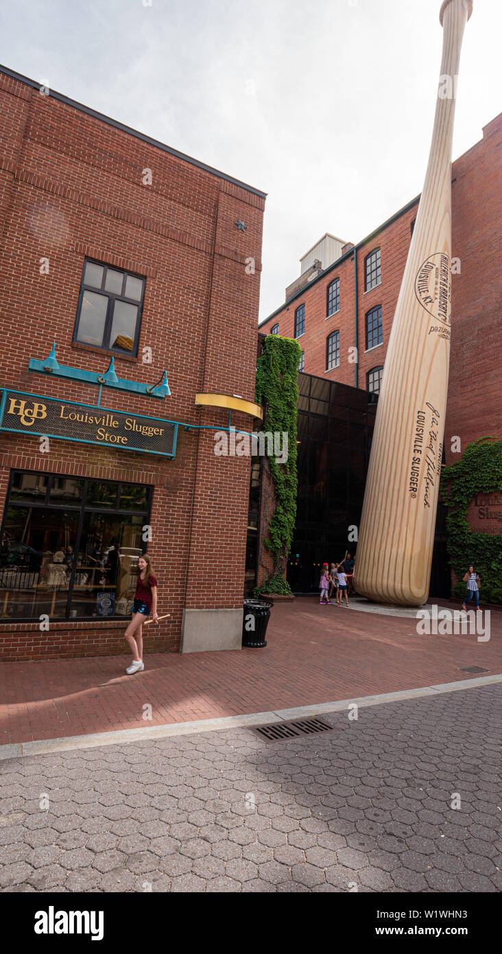 Musée Louisville Slugger et usine - Louisville. USA - 14 JUIN 2019 Banque D'Images