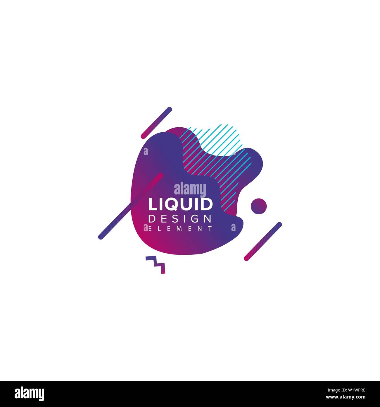 Abstrait, forme liquide Couleur Couleur de fond dégradé fluide se chevauchent. Creative Design Couleur néon vecteur Illustration de Vecteur