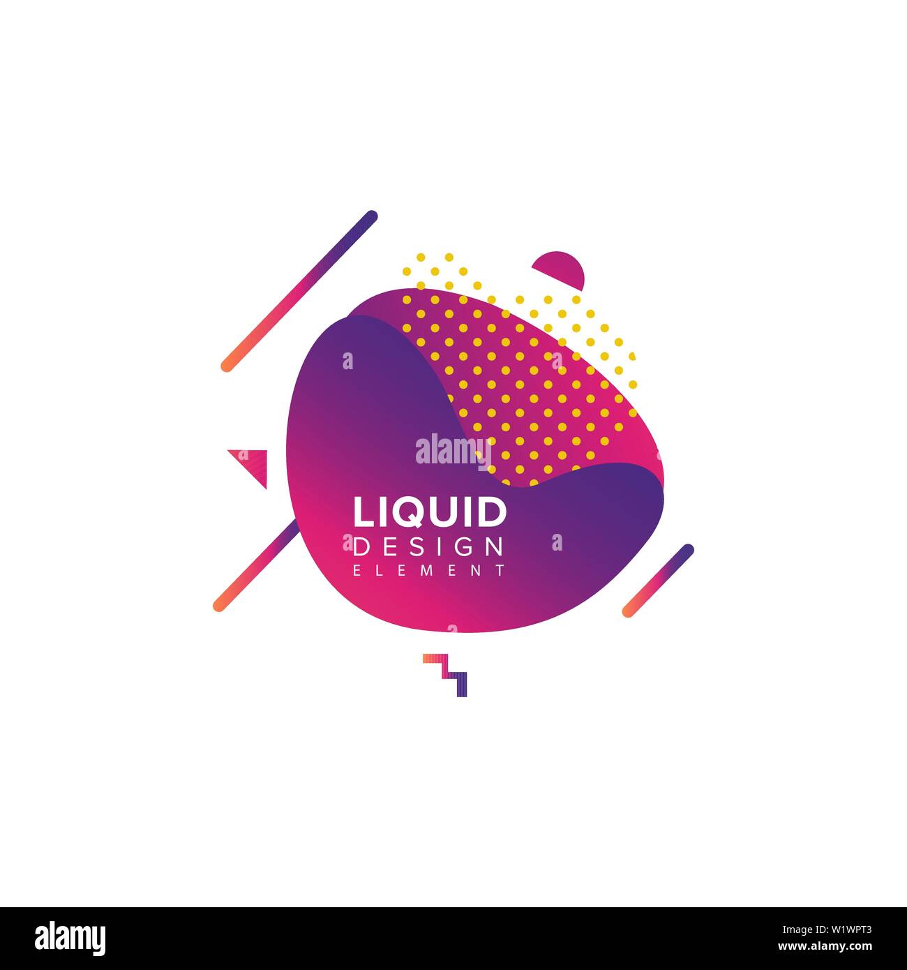 Abstrait, forme liquide Couleur Couleur de fond dégradé fluide se chevauchent. Creative Design Couleur néon vecteur Illustration de Vecteur