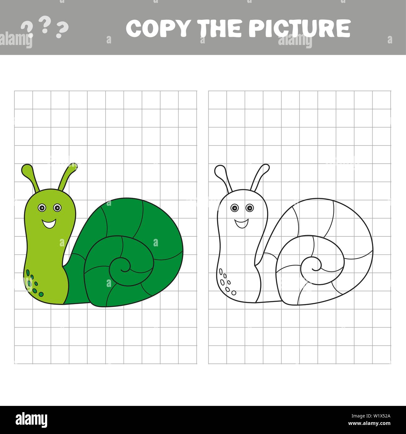 coloriages-contours-de-cartoon-escargot-livre-de-coloriage