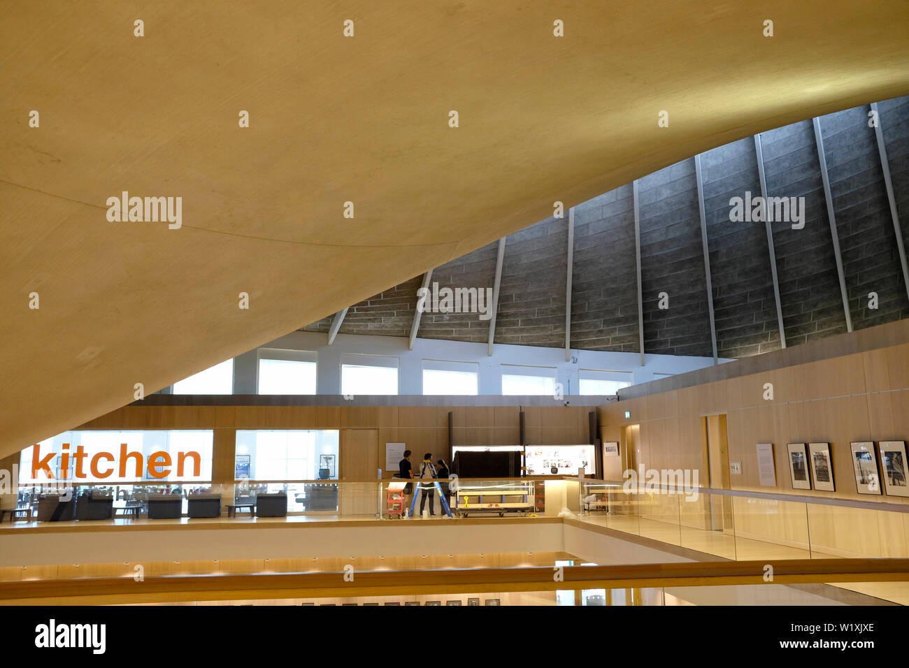 Vue de l'intérieur du design museum, Londres, Royaume-Uni Banque D'Images