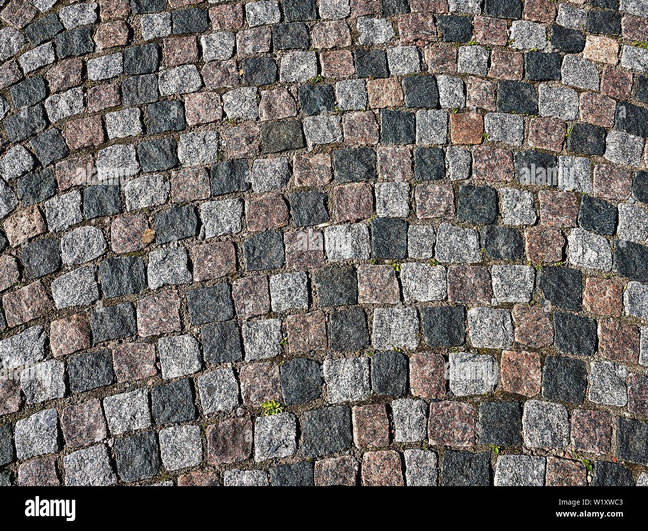 Grunge old stone pavés comme arrière-plan Banque D'Images