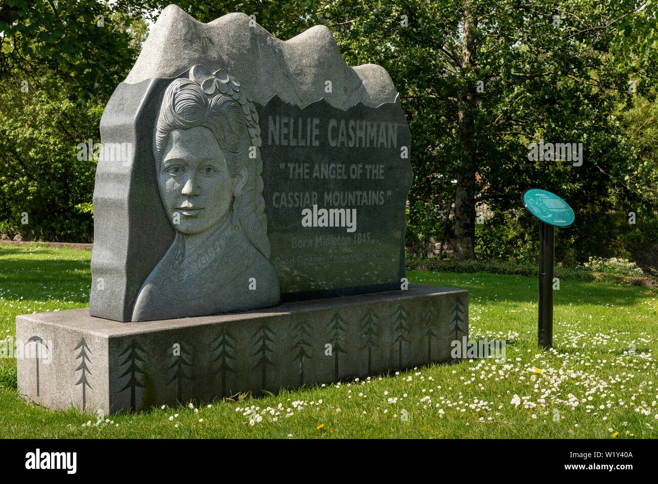Monument Nellie Cashman à Midleton, comté de Cork, Irlande Banque D'Images