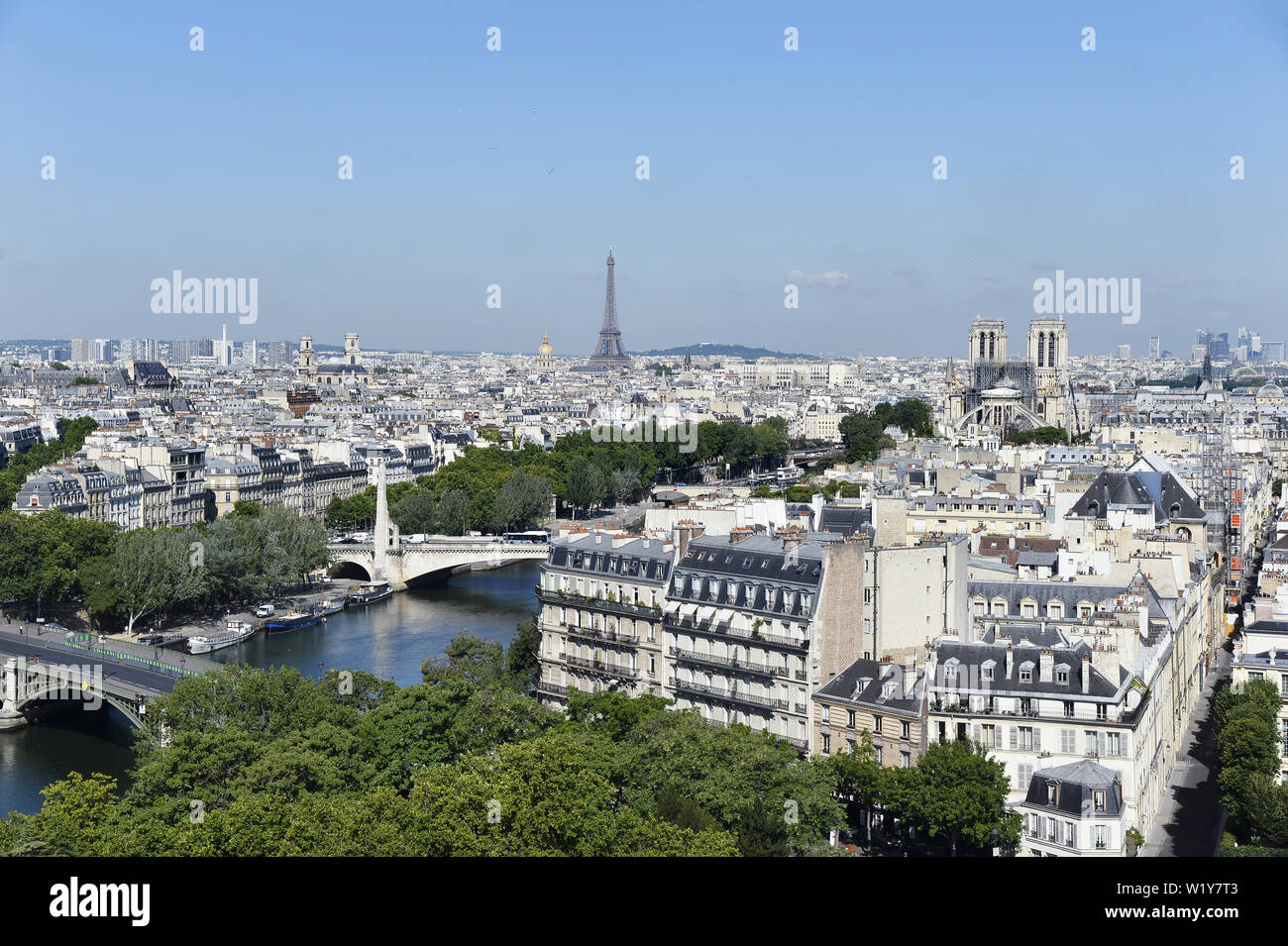 Ville de Paris - France Banque D'Images