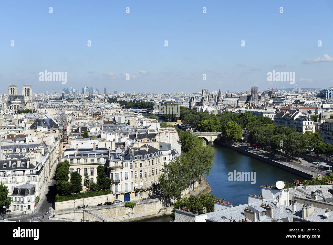 Ville de Paris - France Banque D'Images