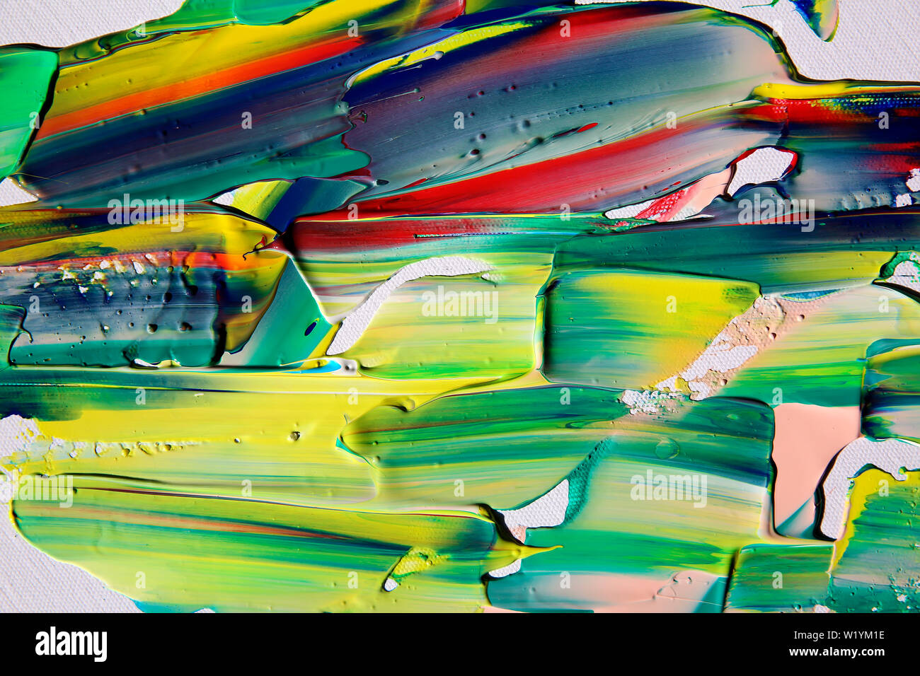 L'art abstrait peinture, texture background Banque D'Images