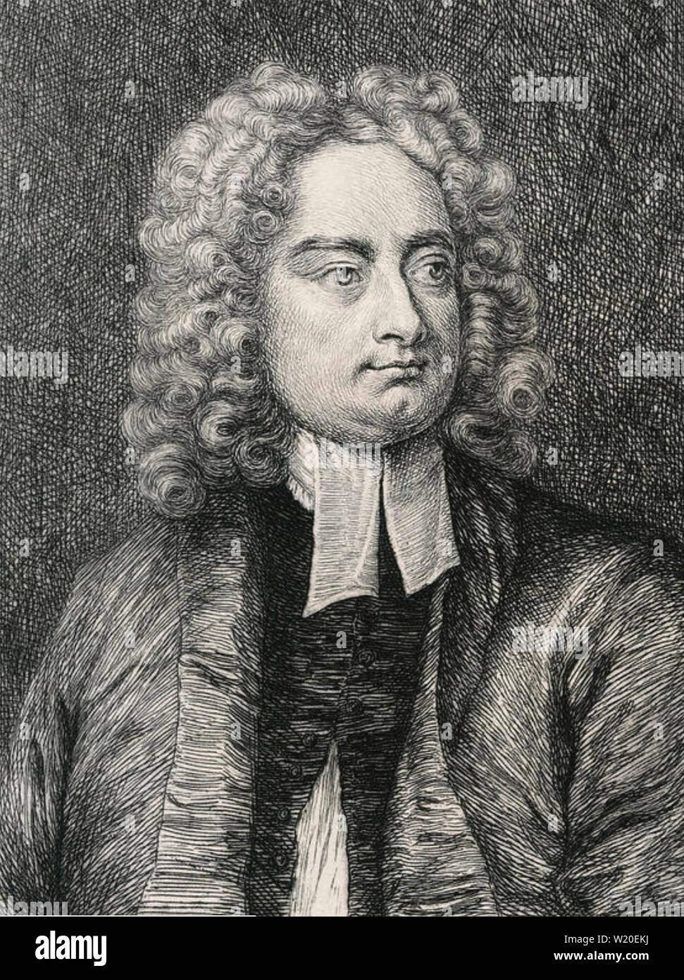 JONATHAN SWIFT (1667-1745), écrivain anglo-irlandais poète satirique, Banque D'Images