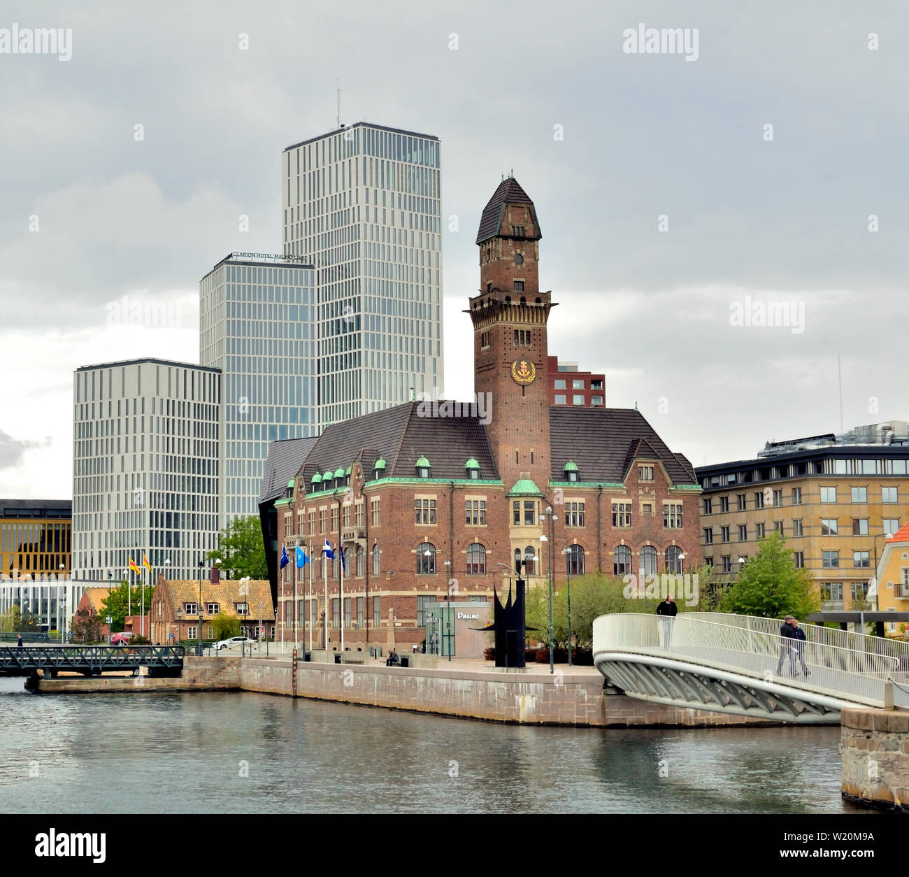 L'Université maritime mondiale de Malmö, Suède Banque D'Images