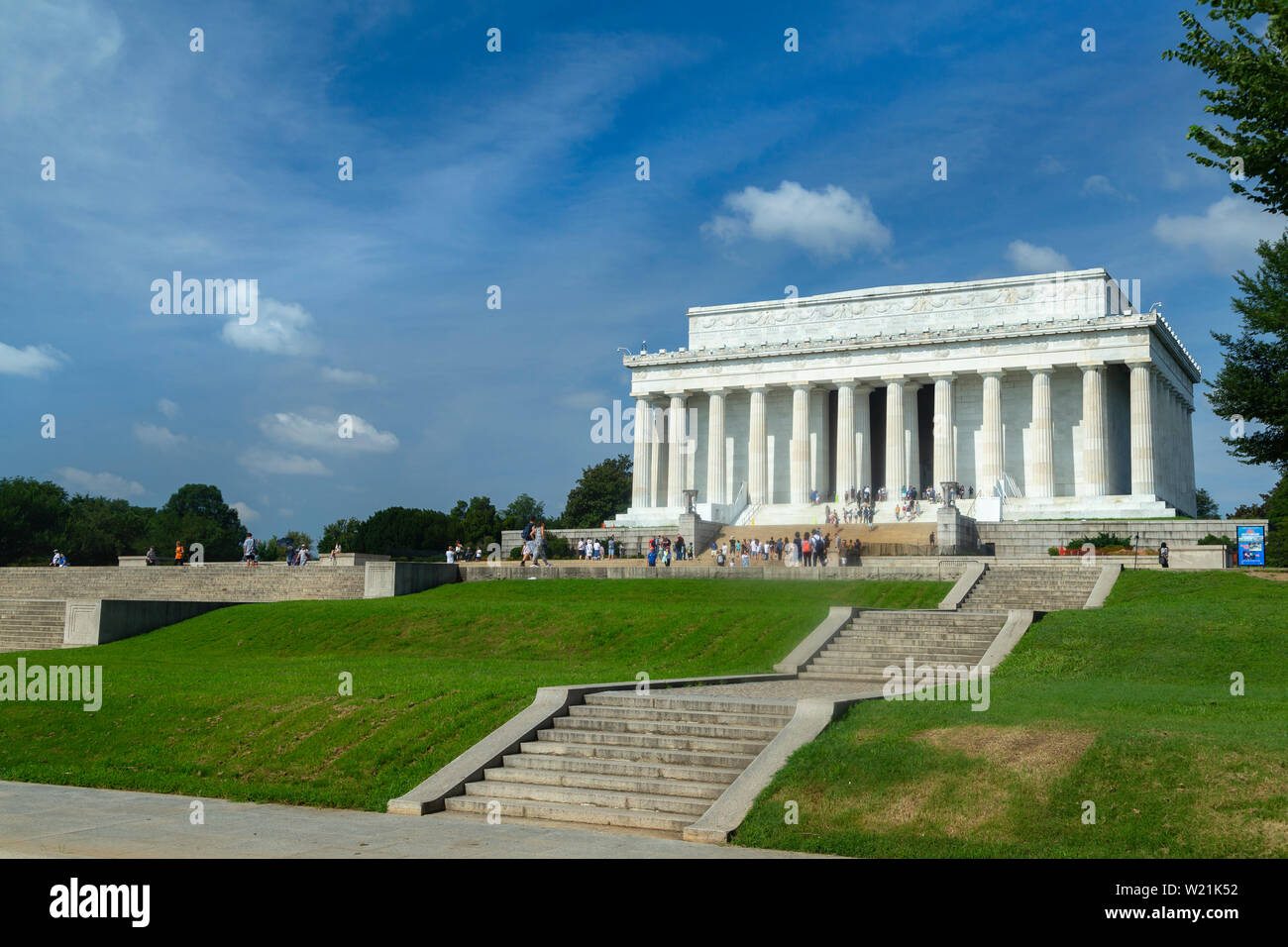 Lincoln Memorial, Washington, D.C., USA Banque D'Images