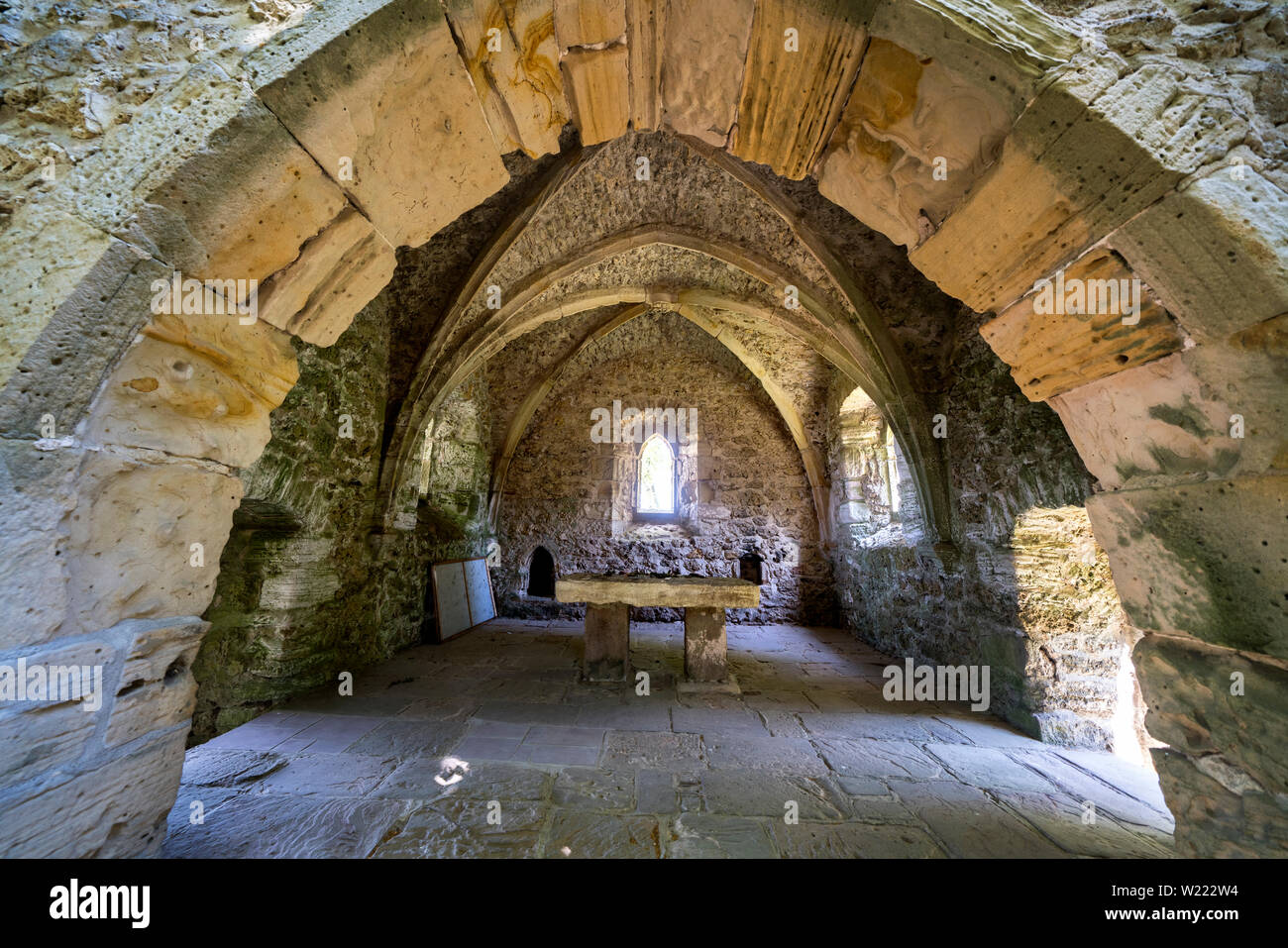 Ancienne église paroissiale protestante de Abterode, Werra-Meissner district, Hesse, Germany, Europe Banque D'Images