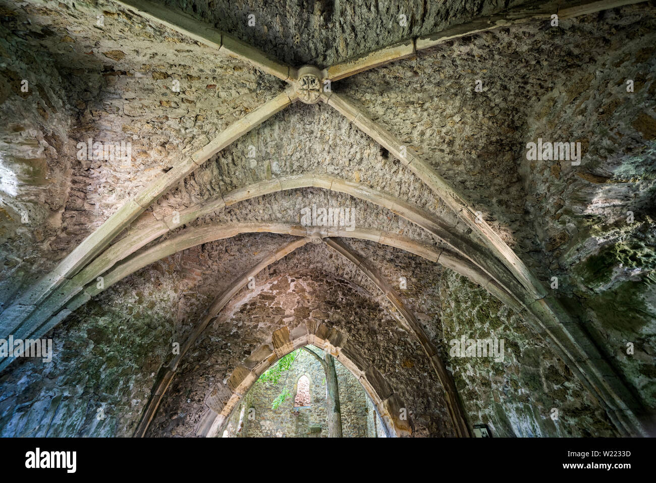 Ancienne église paroissiale protestante de Abterode, Werra-Meissner district, Hesse, Germany, Europe Banque D'Images