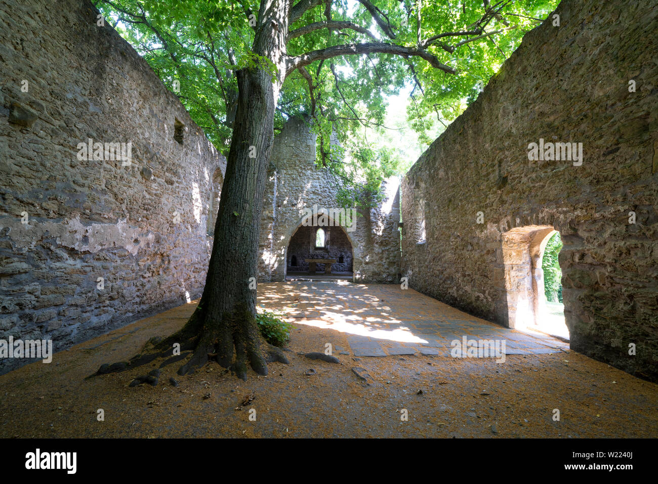 Ancienne église paroissiale protestante de Abterode, Werra-Meissner district, Hesse, Germany, Europe Banque D'Images