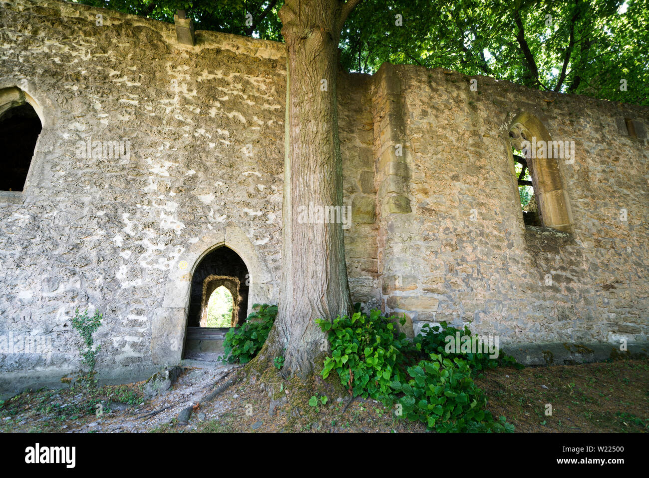 Ancienne église paroissiale protestante de Abterode, Werra-Meissner district, Hesse, Germany, Europe Banque D'Images