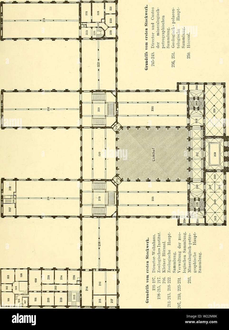 Image d'archive à partir de la page 24 de la das Museum für Naturkunde der. Das Museum für Naturkunde der Königlichen Friedrich-Wilhelms-Universität de Berlin : Zur feier-dasmuseumfrnatur eröffnungs00muse Année : 1889 ti 'S o 60 g- un ä ,a a . i ; 3 ° ° 3 '' Banque D'Images