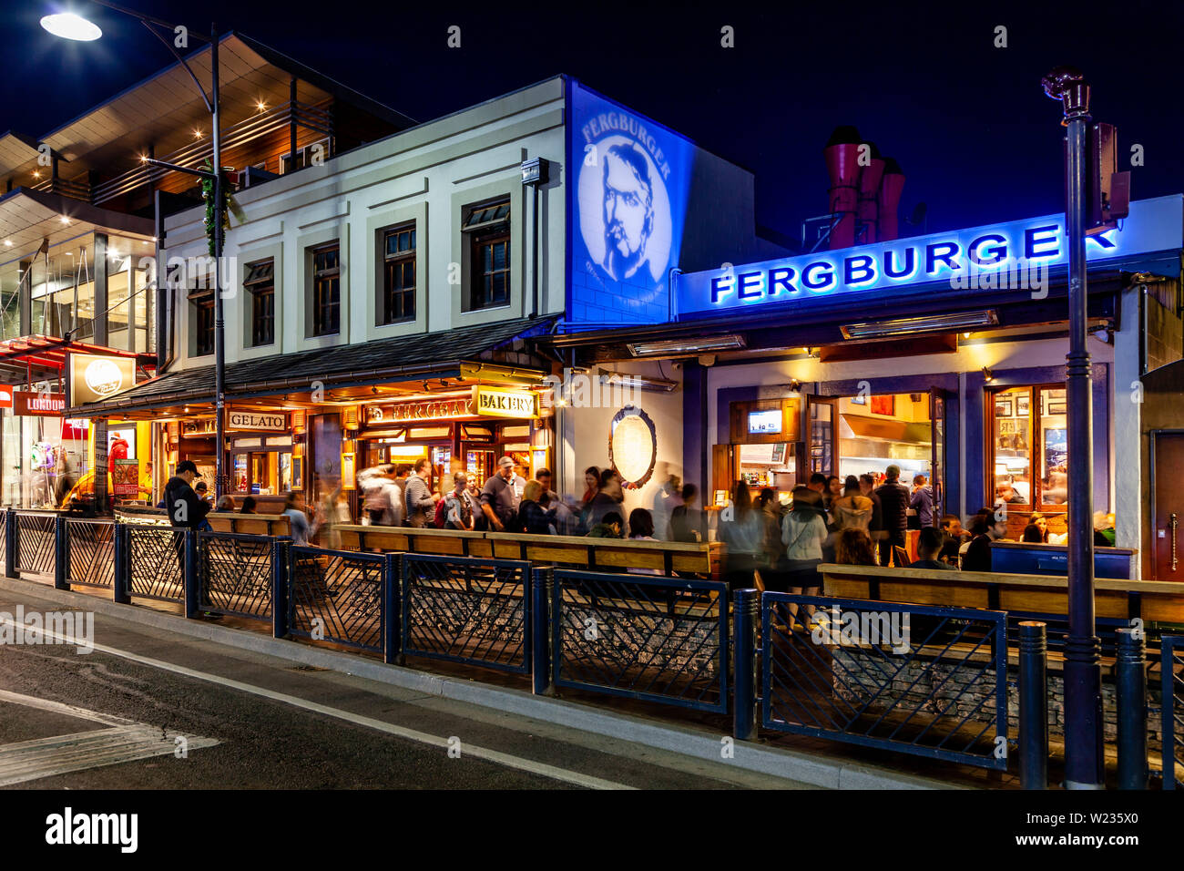 Fergburger queenstown Banque de photographies et d’images à haute