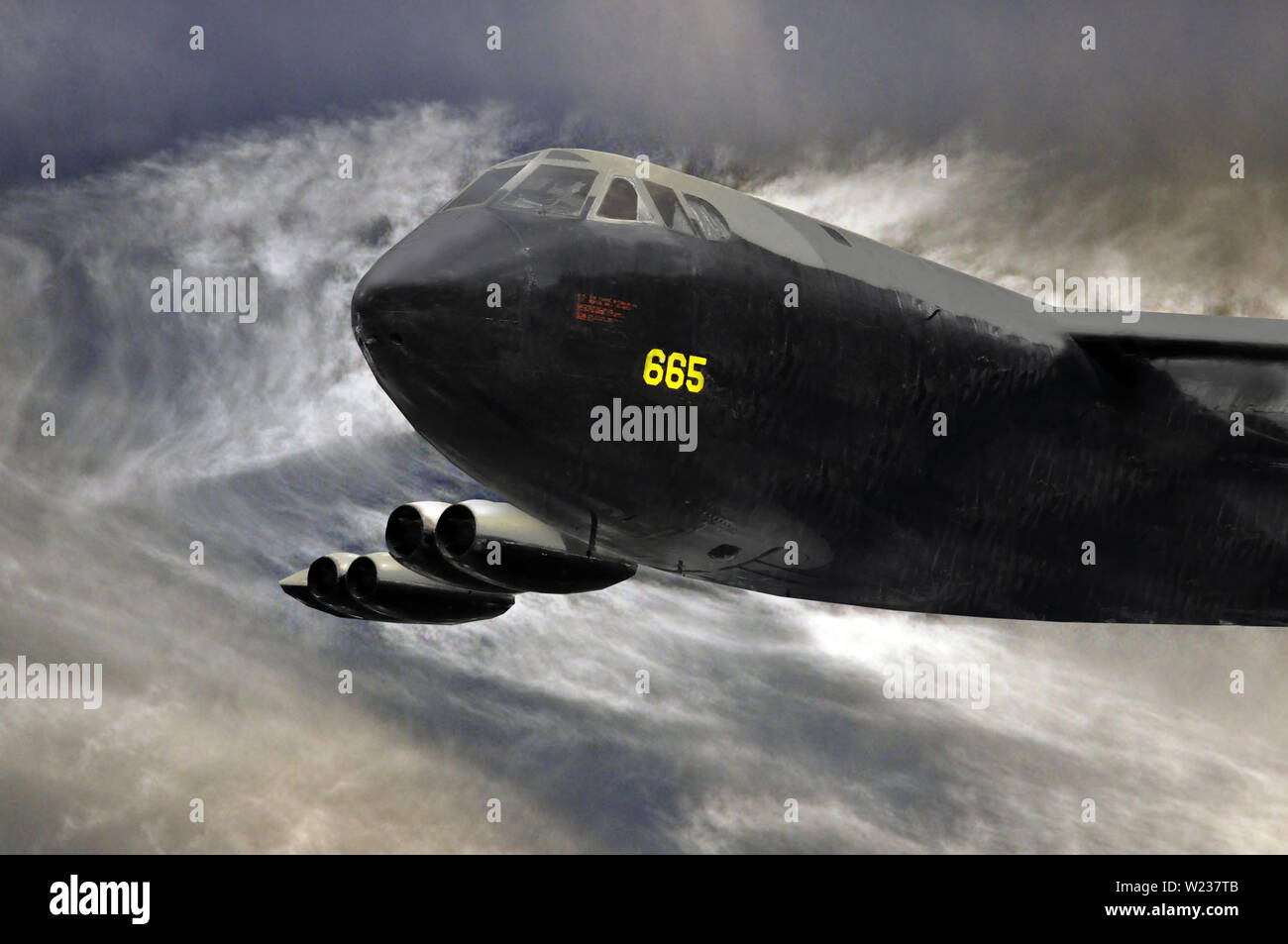 Boeing B-52 Stratofortress Banque D'Images