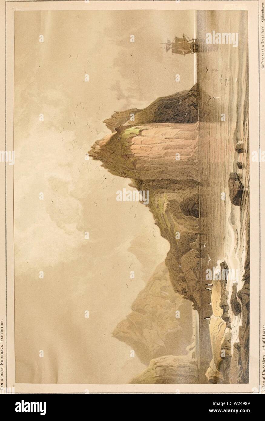 Image d'archive à partir de la page 218 de Den Norske Nordhavs-expedition, 1876-1878 (1880-1901) Banque D'Images