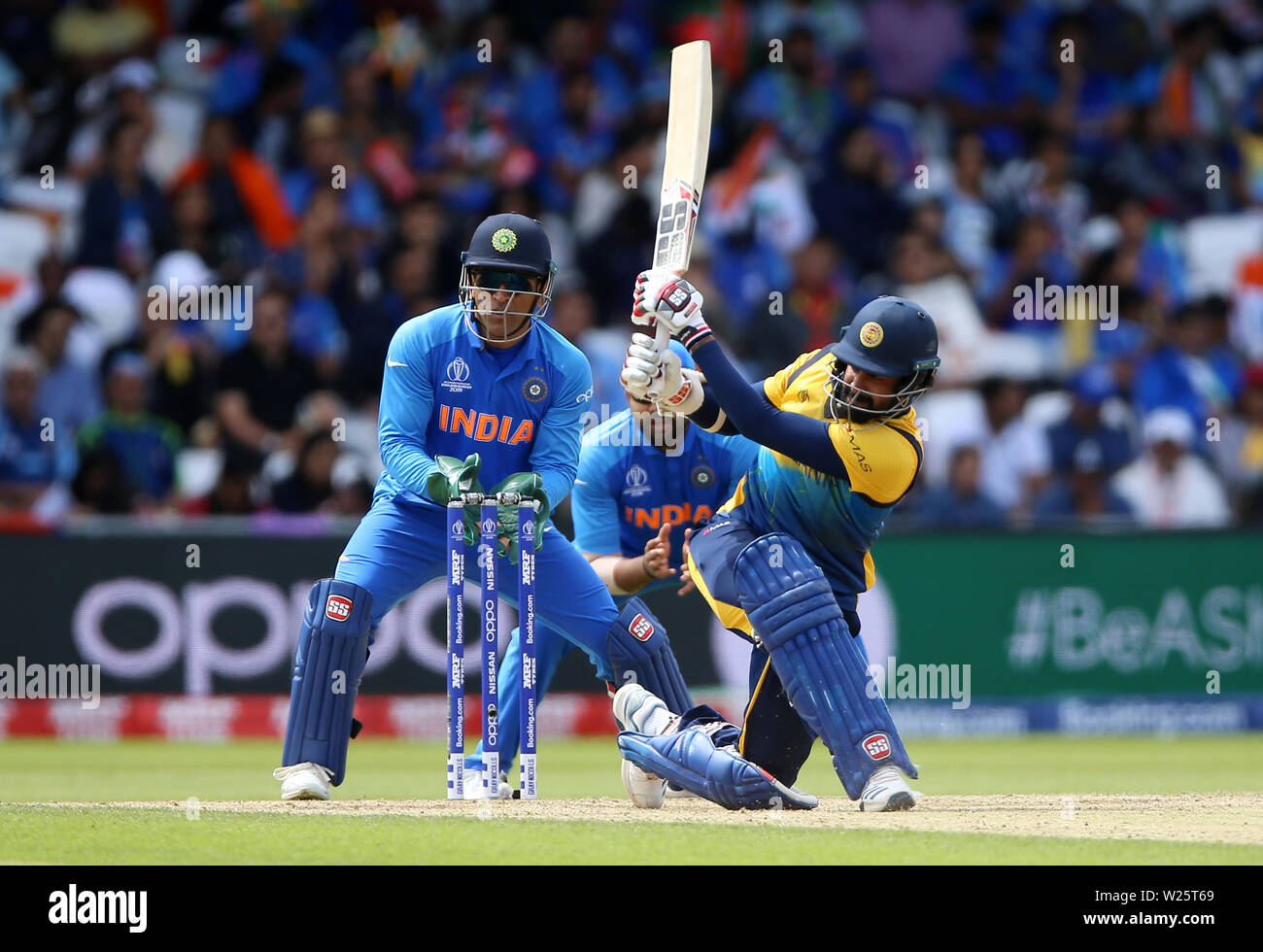 Thirimanne Lahiru du Sri Lanka au cours de l'ICC Cricket World Cup Match au stade Headingley, Leeds. Banque D'Images