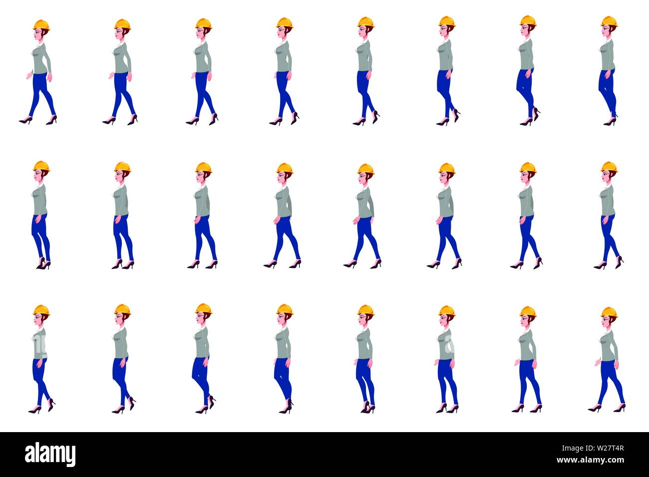 Chibi Walk Cycle