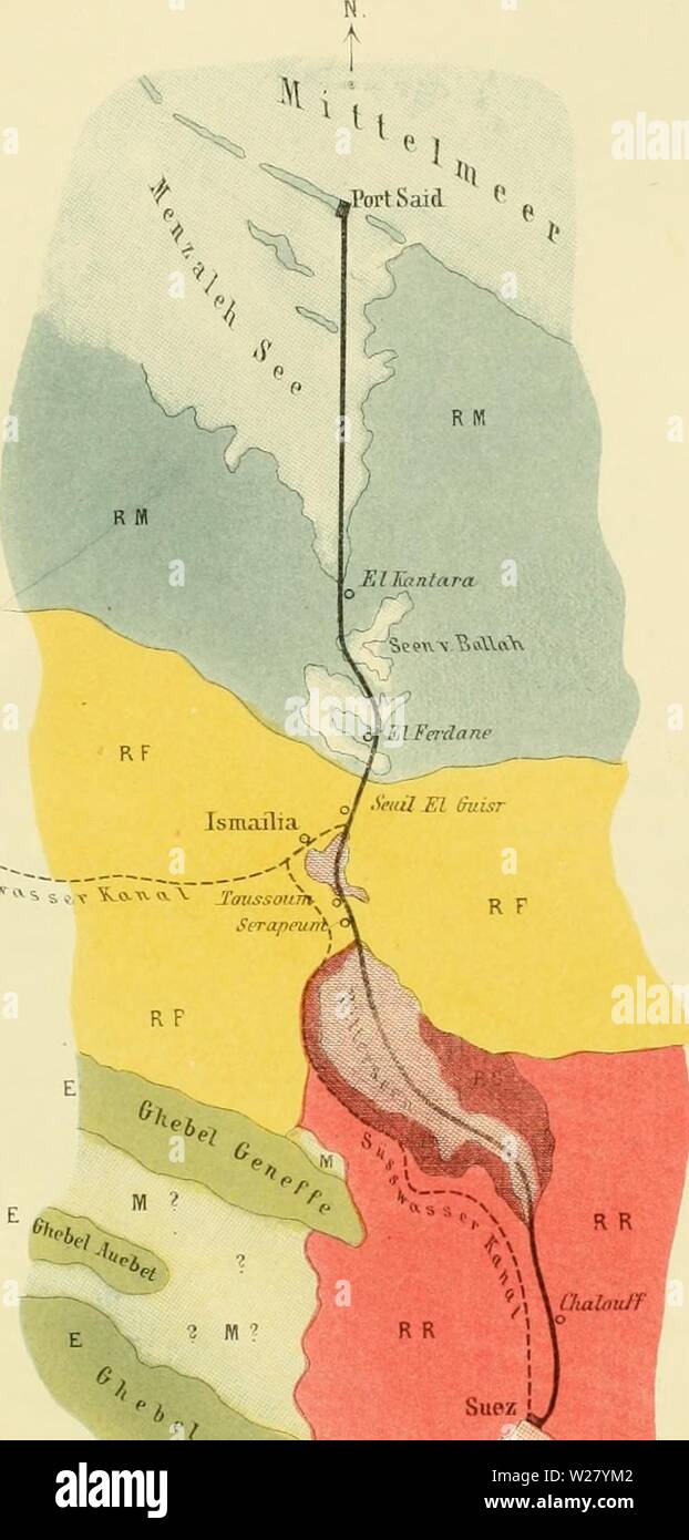 Image d'archive à partir de la page 330 de l'Denkschriften der Kaiserlichen Akademie der. Denkschriften der Kaiserlichen Akademie der Wissenschaften / Mathematisch-Naturwissenschaftliche Classe denkschriftender38kais Année : 1878 Kiiclts Istlimius ; ioi7 SuP., TariH. .' Serapeum â Ã - c V f : : '' â je l/itt/mprrti bcciÃ¤((daran/ilosse iflagiiftcn liecentc « » fcriinQen MiUeimeeres Ahla/Jos ' centeJXitxiaHleAhlaj iTinim B£)iI, XÃ¼¤:k à Jiothes Jltvr -''---'â ¢''AciiÃwwi» mitderyerarmtfn Binnenseen''- dJioÃicn dherfs la faune S&:enteAb fprungm[a4d.HotkenJIecres m normaler 2004-2005 JiecenieAblagerungen Ã fanmi ]d Banque D'Images
