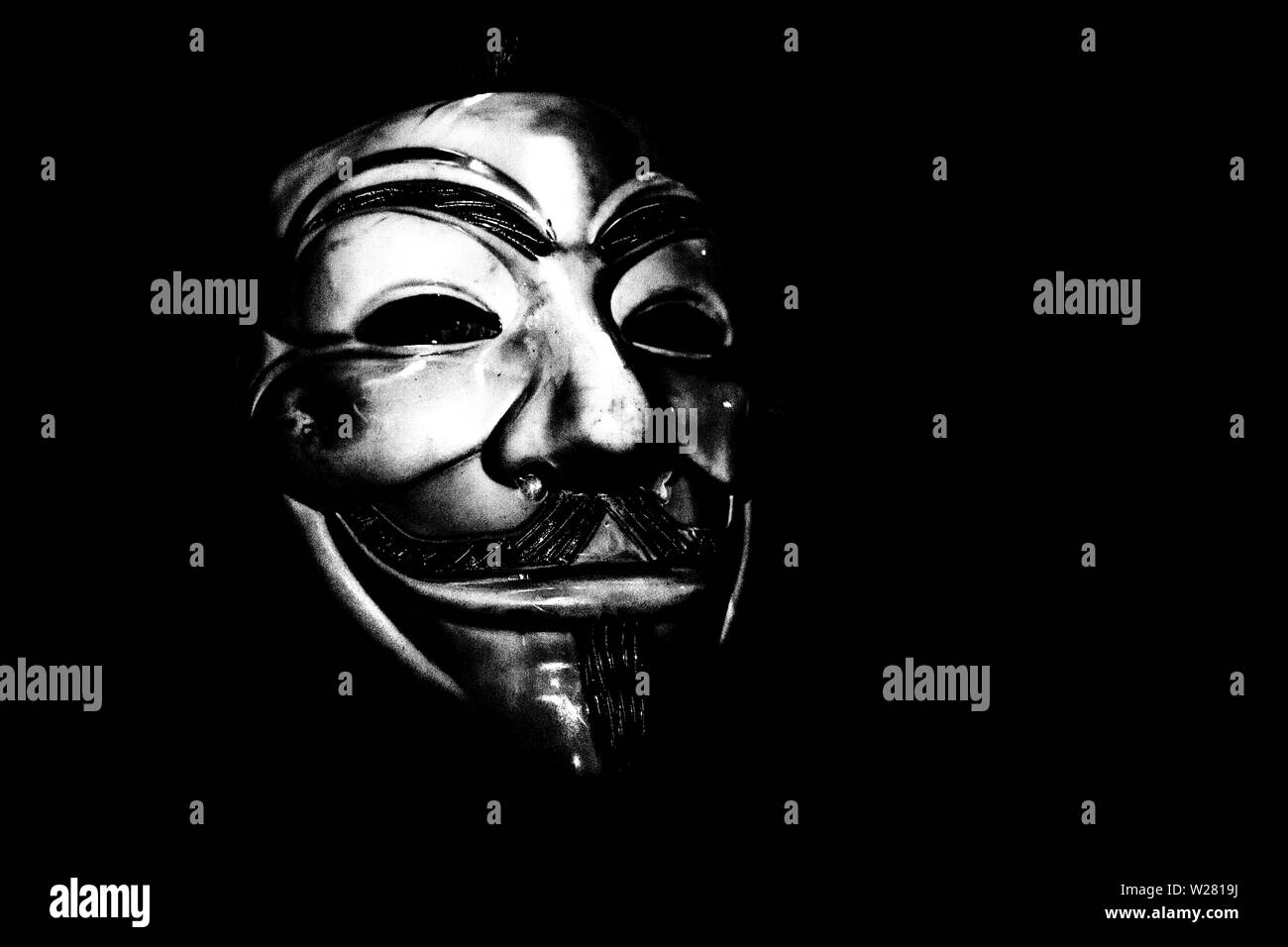 V pour Vendetta Banque D'Images