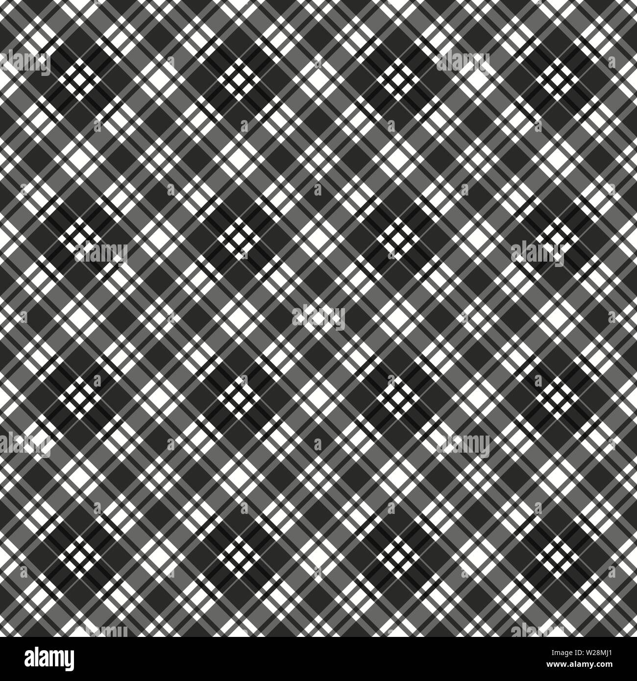 La fierté de l'écosse vérifier tartan plaid modèle transparent pixel. Vector illustration. Illustration de Vecteur
