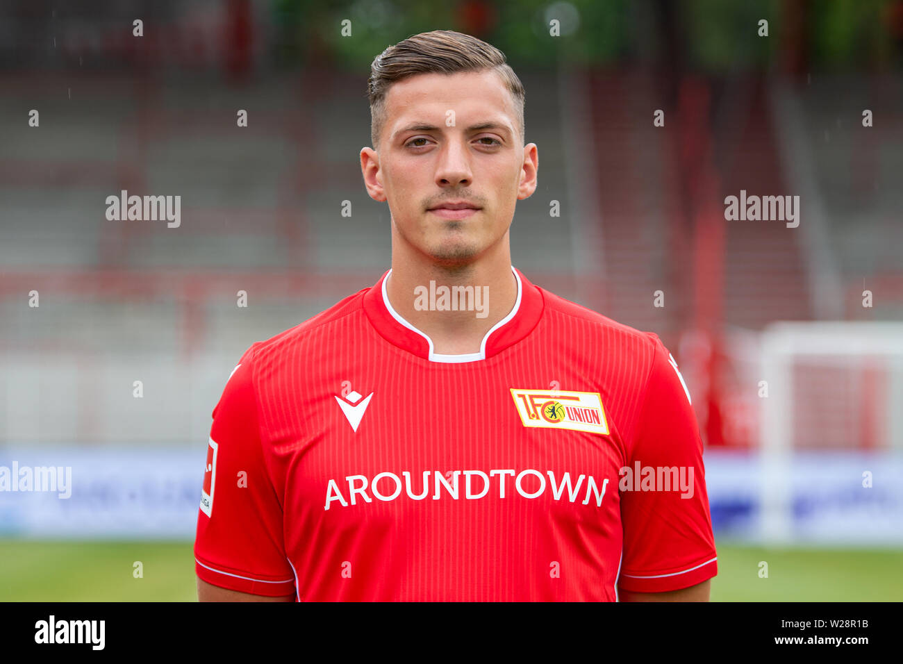 Berlin, Allemagne. Le 06 juillet, 2019. Football, Bundesliga : possibilité de photos 1er FC Union Berlin pour la saison 2019-2020. Nicolai Rapp Crédit : Andreas Gora/dpa/Alamy Live News Banque D'Images