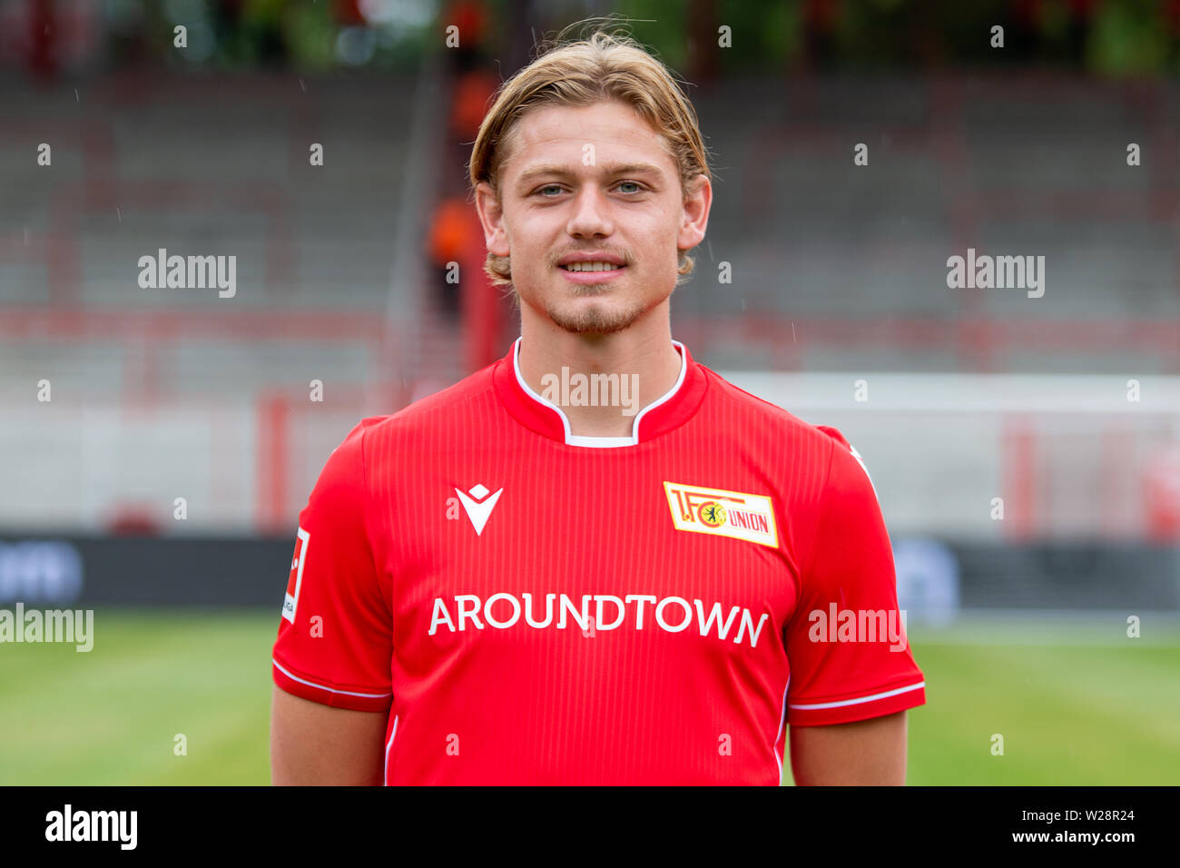 Berlin, Allemagne. Le 06 juillet, 2019. Football, Bundesliga : possibilité de photos 1er FC Union Berlin pour la saison 2019/20ème Ryerson Julien Crédit : Andreas Gora/dpa/Alamy Live News Banque D'Images