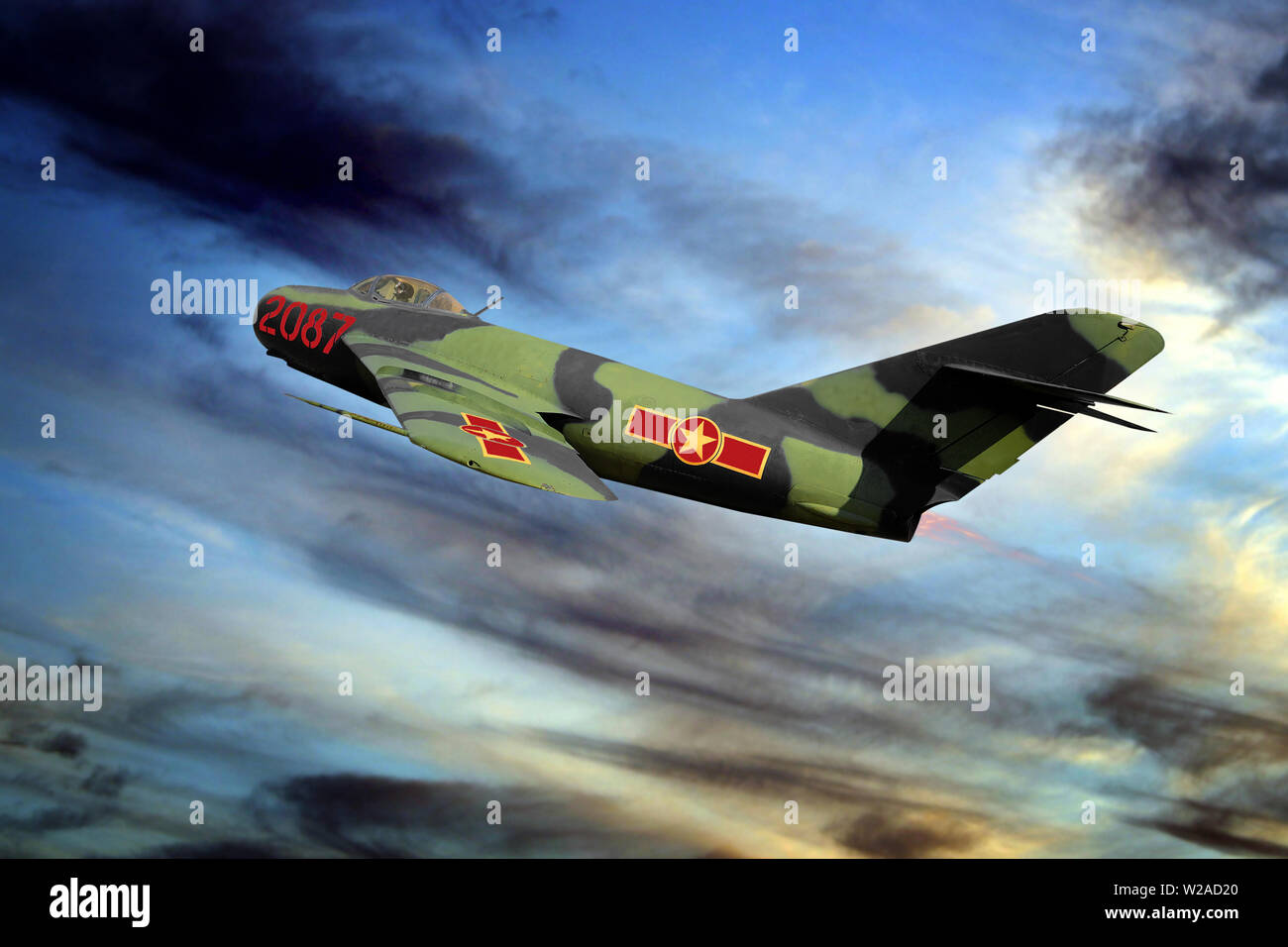 Mikoyan-Gurevich Mig-15 Banque D'Images