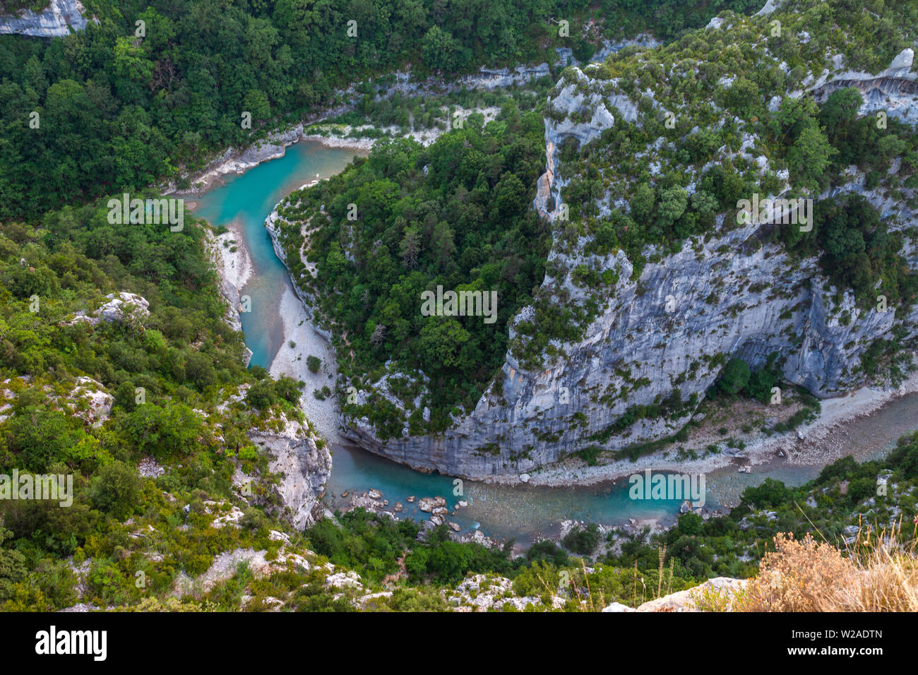 Canyon du Verdon. Parc national de Mercantour. Alpes de Haute Provence Banque D'Images