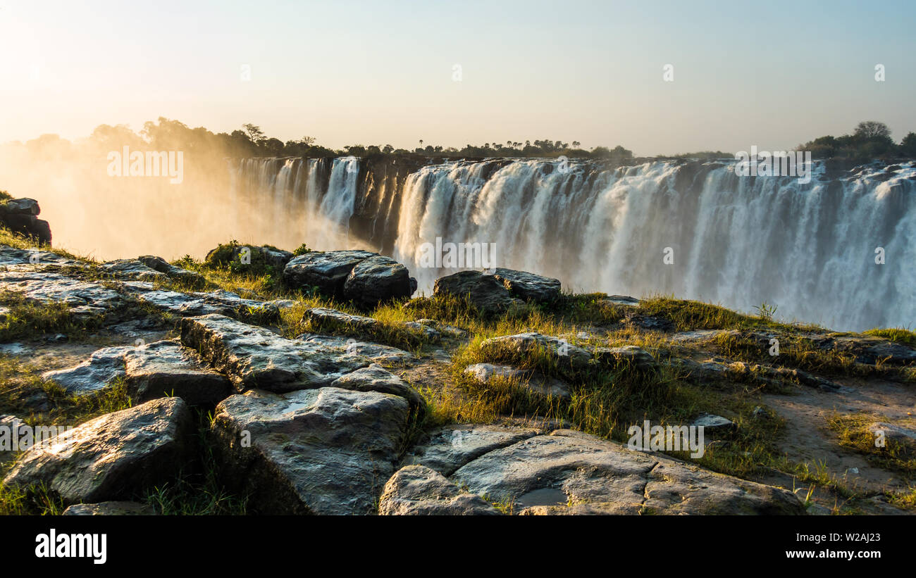 Victoria Falls Banque D'Images