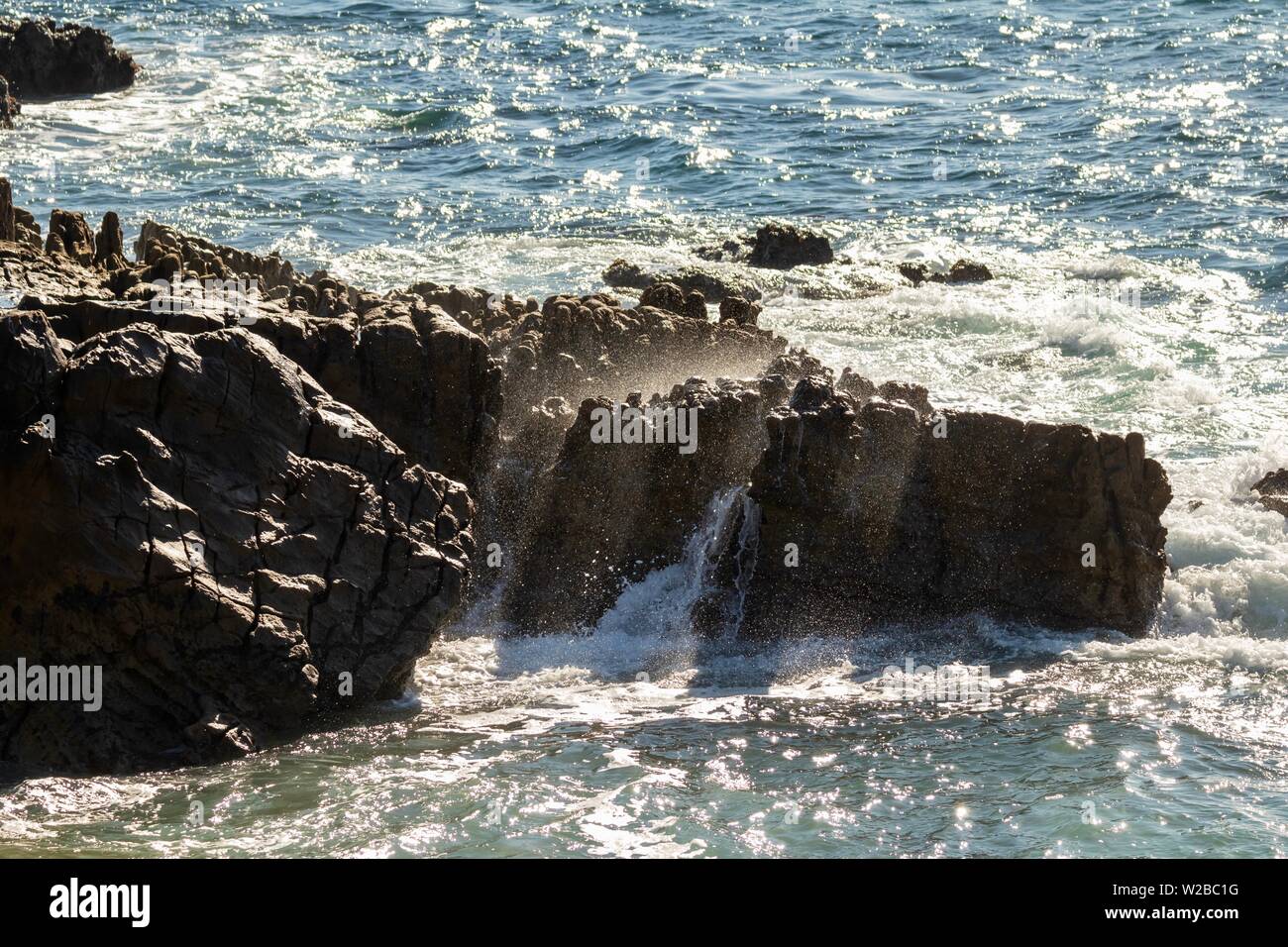 Laguna Beach en Californie côte du comté d'Orange Banque D'Images