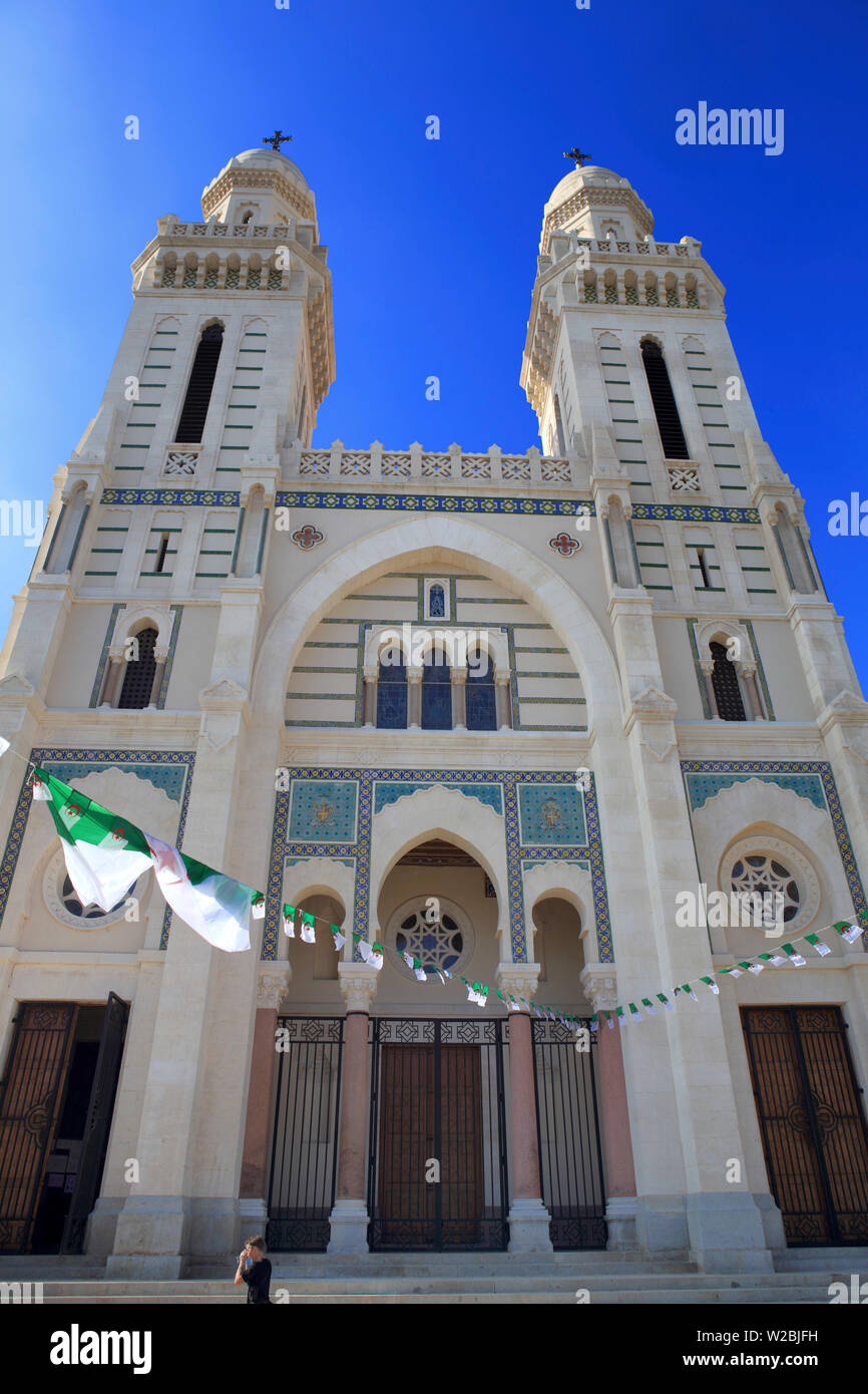 Basilique Saint Augustin (1909), Annaba, Annaba, Algérie Province Banque D'Images
