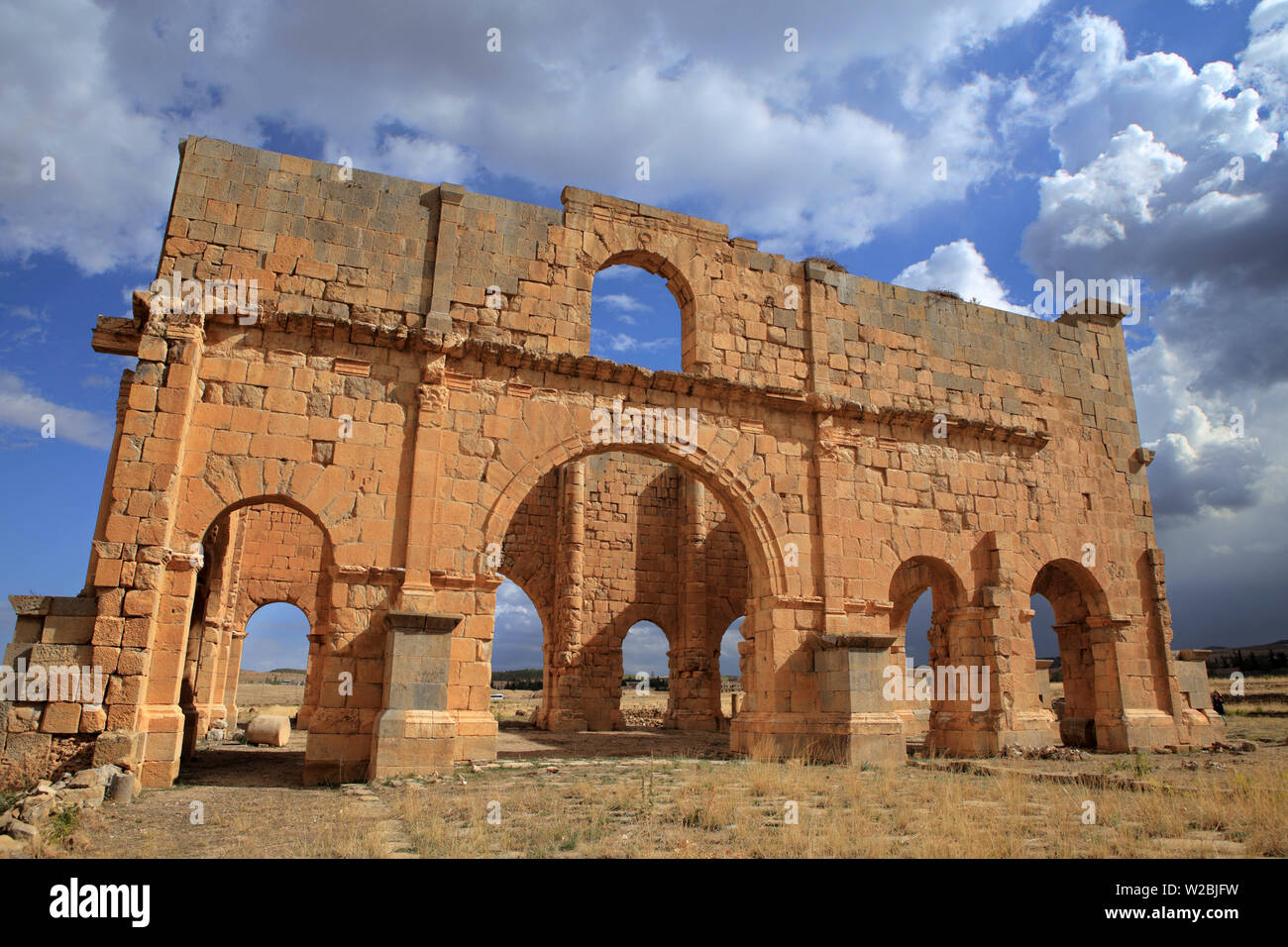 Praetorium (267), de Lambesis, Batna Province, Algérie Banque D'Images