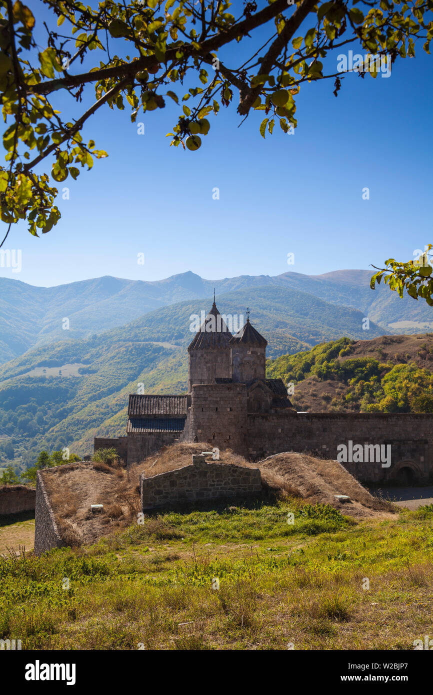 L'Arménie, la province de Syunik, Tatev, Monastère de Tatev, Église de Poghos et Petros (Pierre et Paul) construite en 895-906. Banque D'Images