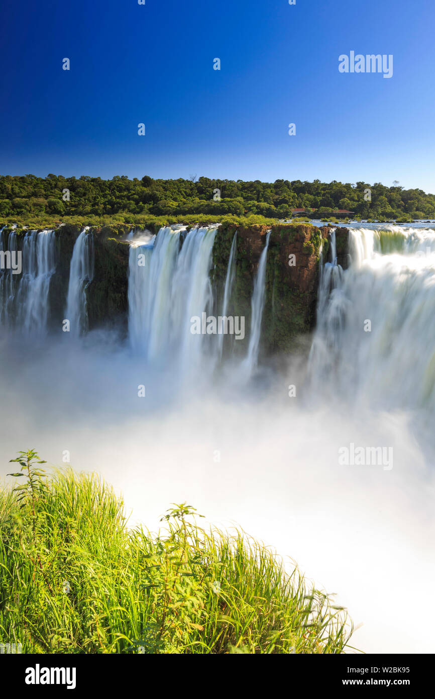 L'Argentine, Iguazu Falls National Park, (UNESCO Site), de la Gorge du Diable Banque D'Images