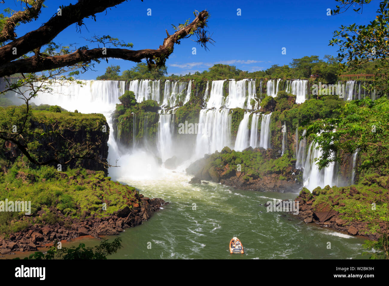 L'Argentine, Iguazu Falls National Park, (UNESCO Site) Banque D'Images