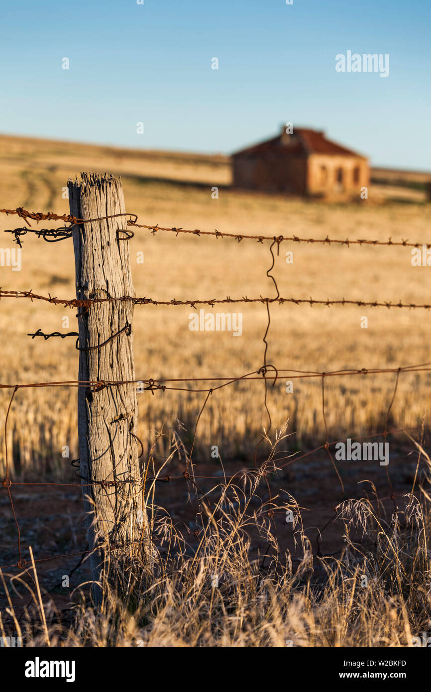L'Australie, l'Australie du Sud, Burra, ancienne ville minière de cuivre, abandonnés homestead Banque D'Images