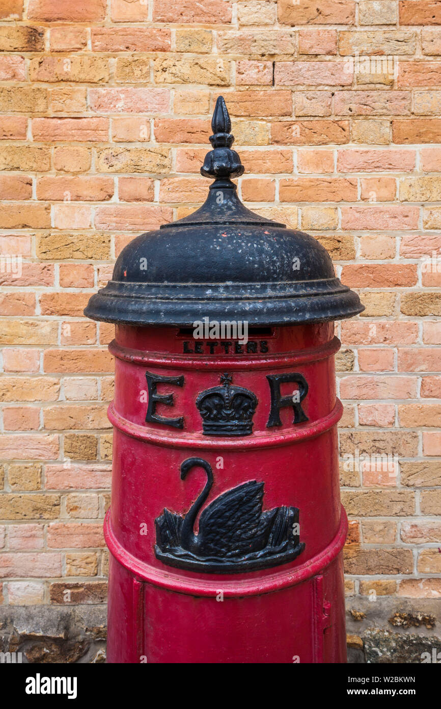 L'Australie, l'ouest de l'Australie, le sud-ouest, Albany, antique Royal Mail post box Banque D'Images