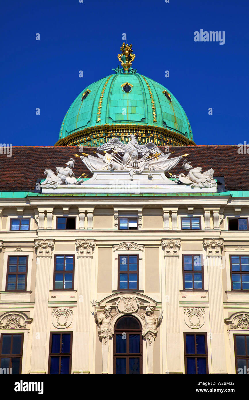 Extérieur de la Hofburg, Vienne, Autriche, Europe Centrale Banque D'Images