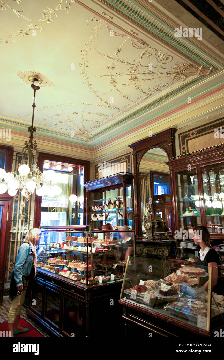 Demel Restaurant, café et boulangerie, Vienne, Autriche, Europe Centrale Banque D'Images