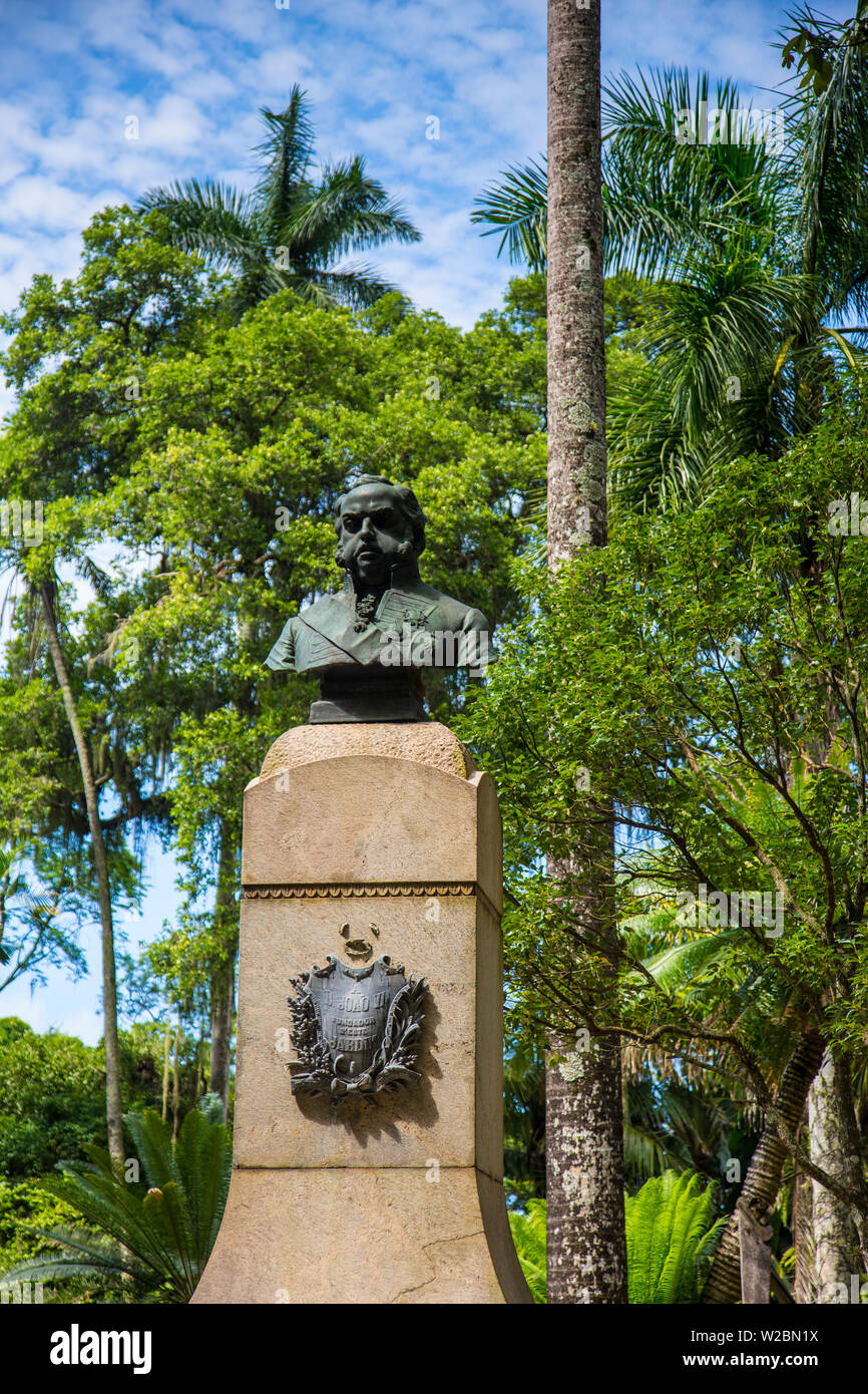 Jardim Botanico do Rio de Janeiro, Rio de Janeiro, Brésil Banque D'Images