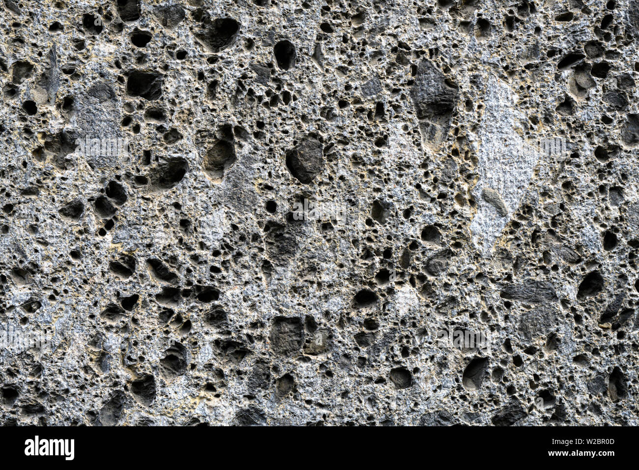 La texture de marbre gris rock fond pour la décoration extérieure. Banque D'Images