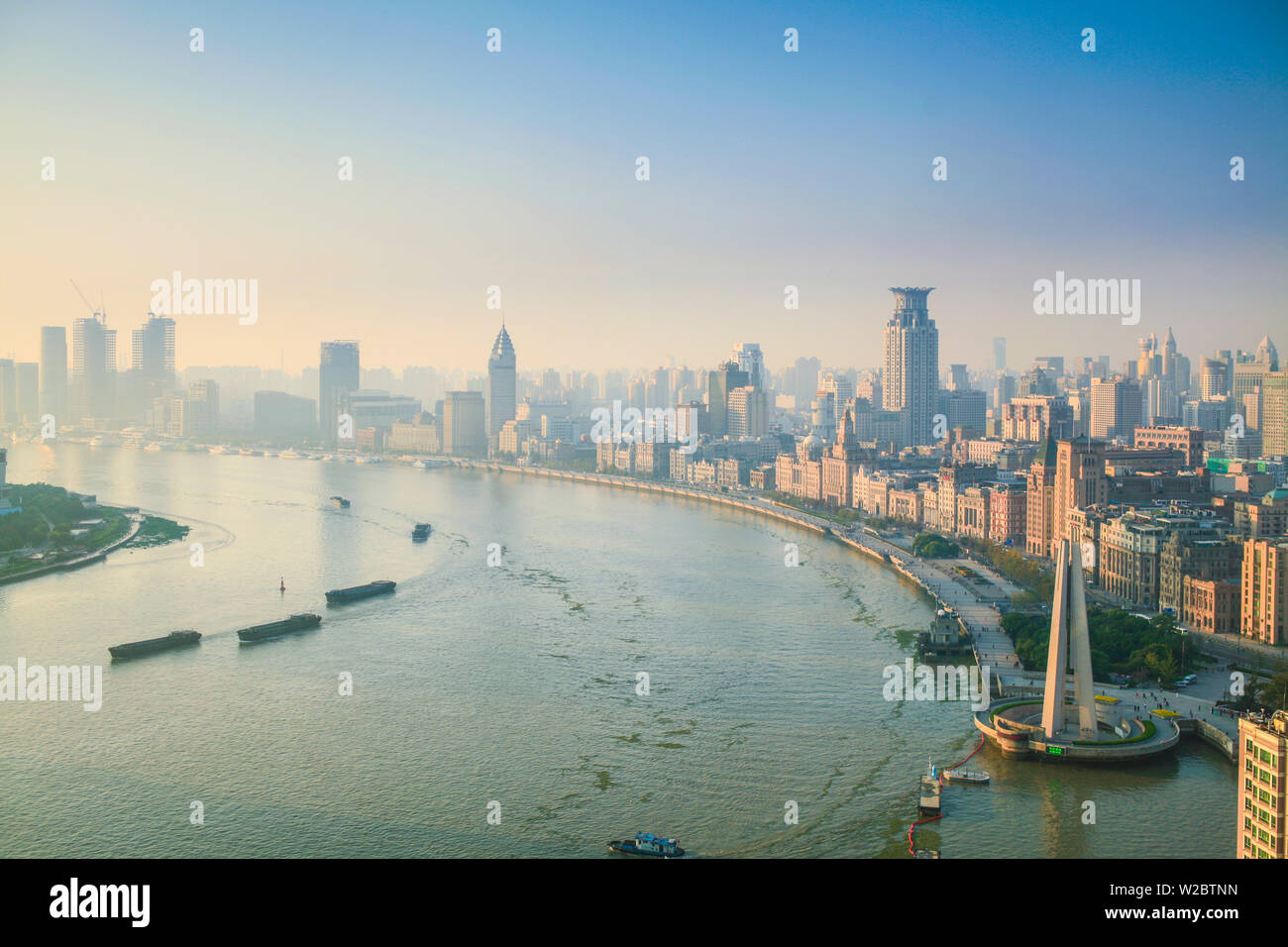 Le Bund, Shanghai, Chine Banque D'Images